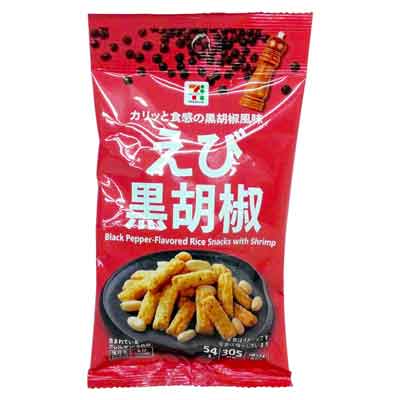 セブンプレミアム　えび黒胡椒　54ｇ