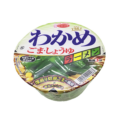 エースコック　わかめラーメン　ごま・しょうゆ　93ｇ