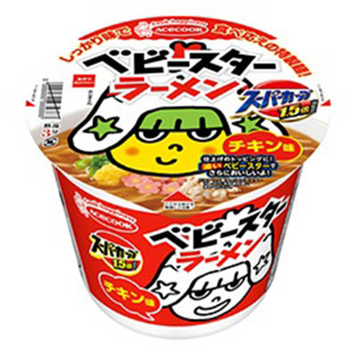 エースコック　ベビースターラーメン　スーパーカップ　チキン味　１００ｇ