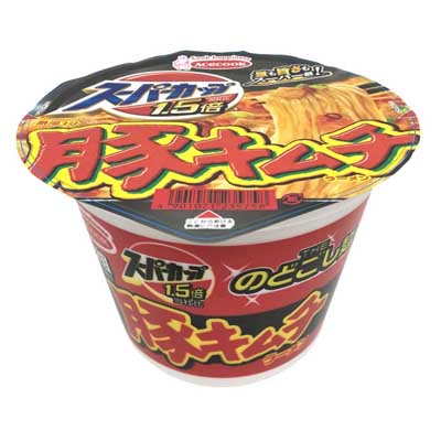 エースコック　スーパーカップ１．５倍　豚キムチラーメン　107ｇ