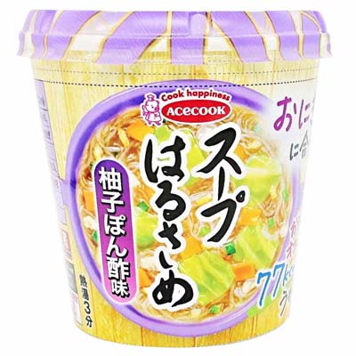 エースコック　スープはるさめ柚子ぽん酢味　３２ｇ