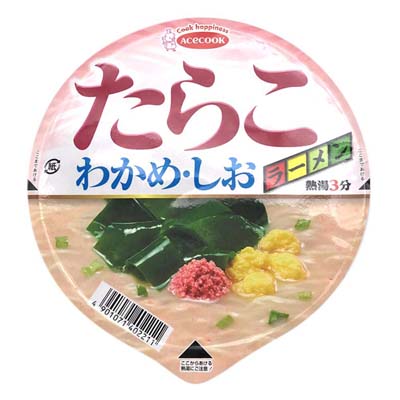 エースコック　たらこラーメン　71ｇ