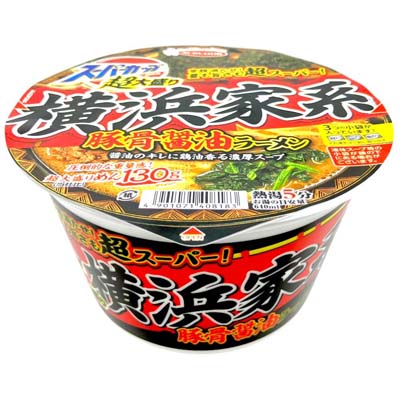 エースコック　スーパーカップ超大盛り　横浜家系豚骨醤油ラーメン　170ｇ