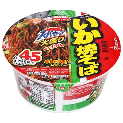エースコック　スーパーカップ大盛り　いか焼きそば　166ｇ