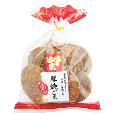 越後味の追求厚焼ごま6枚