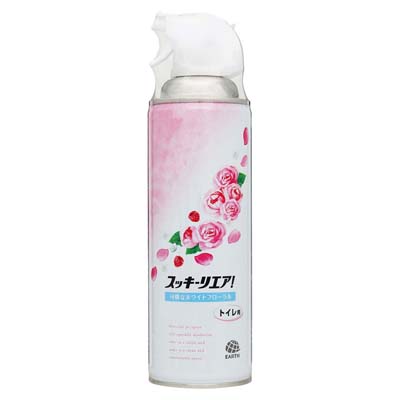 アース　スッキーリエア！トイレ用　可憐なホワイトフローラル　350ｍｌ