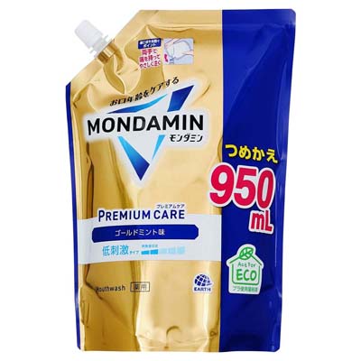 モンダミン　プレミアムケア　ゴールドミント　つめかえ用　950ｍｌ