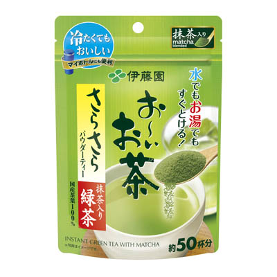 伊藤園お～いお茶さらさらパウダーティー抹茶入り緑茶4０ｇ