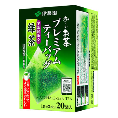 伊藤園お～いお茶プレミアムティーバッグ２０袋