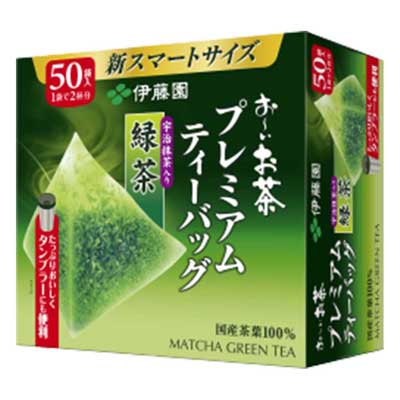 伊藤園　お～いお茶プレミアムティーバッグ　宇治抹茶入り緑茶　50袋入