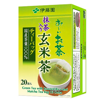 伊藤園　抹茶入り玄米茶ティーバッグ２０袋入