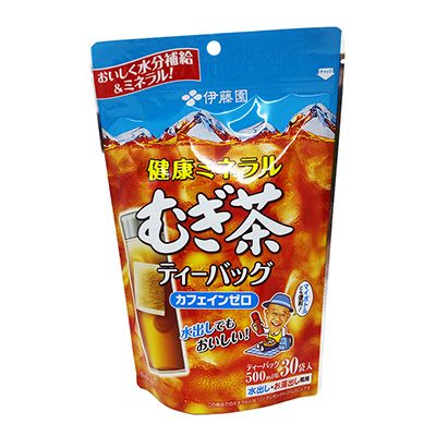 伊藤園　健康ミネラルむぎ茶　ティーバッグ　30袋