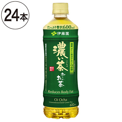【ケース販売】伊藤園 おーいお茶濃い茶 ケース 600ml×24本