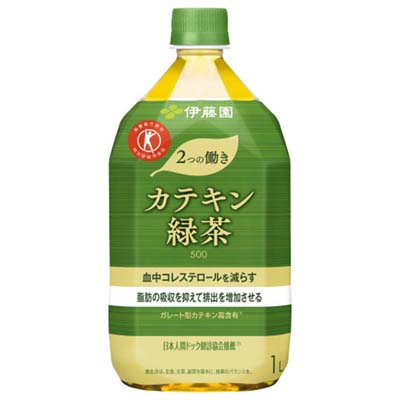 伊藤園 2つの働きカテキン緑茶 1L