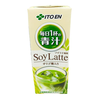 伊藤園　毎日一杯の青汁　ソイラテ風味　紙パック　200ｍｌ
