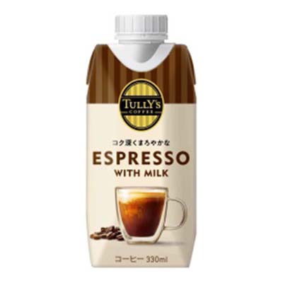 伊藤園 タリーズエスプレッソ WITH MILK 330ml