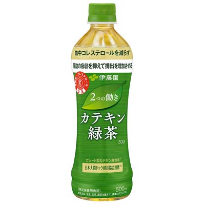 伊藤園 2つの働きカテキン緑茶 500ml