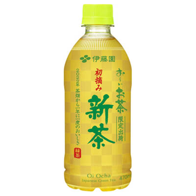伊藤園 おーいお茶 初摘み新茶 470ml