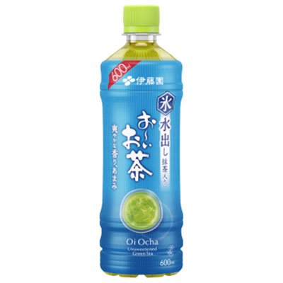 伊藤園 氷水出し抹茶入り おーいお茶 600ml