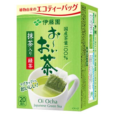 伊藤園　お～いお茶　エコティーバッグ　緑茶　２０袋入