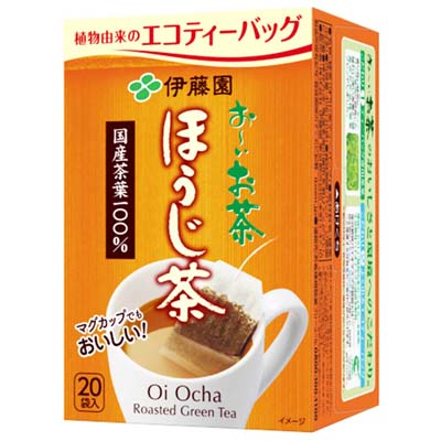 伊藤園　お～いお茶　エコティーバッグ　ほうじ茶　２０袋入