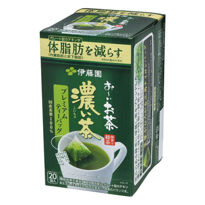 伊藤園　お～いお茶濃い茶　プレミアムティーバッグ　20袋