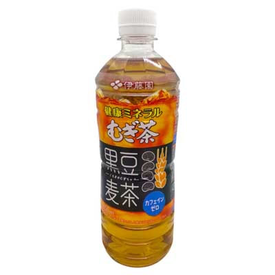 伊藤園　健康ミネラルむぎ茶黒豆麦茶　650ml
