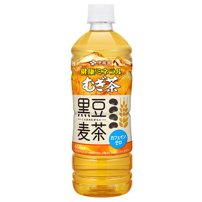 伊藤園 健康ミネラルむぎ茶 黒豆麦茶 650ml