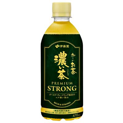 伊藤園　お～いお茶　濃い茶プレミアムストロング　470ｍｌ