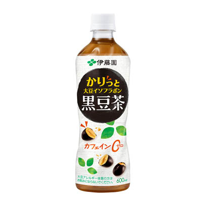 伊藤園　かりっと大豆イソフラボン黒豆茶　600ｍｌ