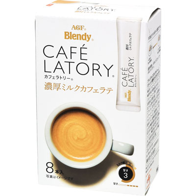 AGFカフェラトリー濃厚ミルクカフェラテ8本入り
