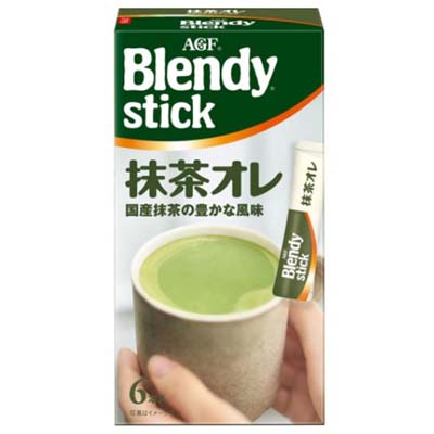 AGF ブレンディスティック抹茶オレ 6本入
