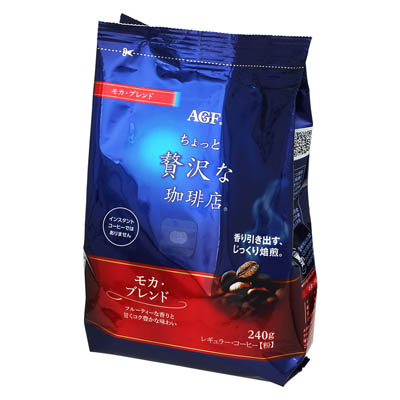 AGF ちょっと贅沢な珈琲店 モカブレンド 240g