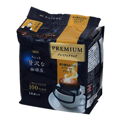 AGF ちょっと贅沢な珈琲店 プレミアムドリップ スペシャル・ブレンド 14袋入