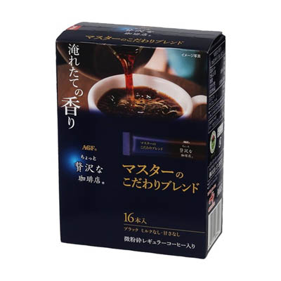 ＡＧＦ　ちょっと贅沢な珈琲店　ブラック　こだわりブレンド　１６本入