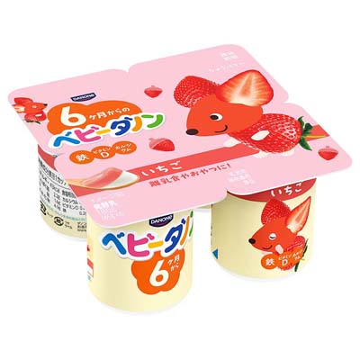 ベビーダノン いちご4個入り