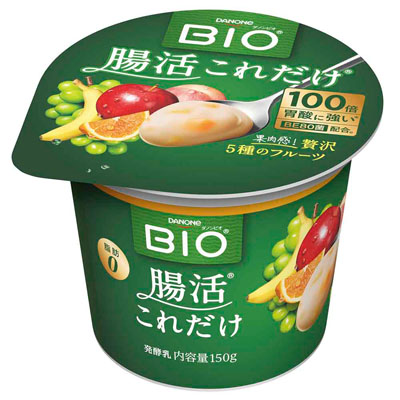 ダノンビオ　腸活これだけ贅沢５種のフルーツ　１５０ｇ