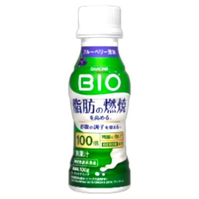 ダノンビオ 脂肪燃焼ヨーグルトドリンク ブルーベリー風味 100g