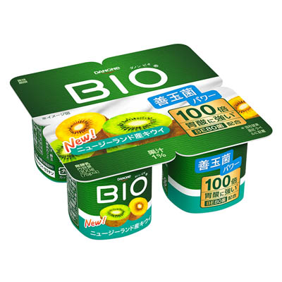 ダノンBIO　ニュージーランド産キウイ　75g×4個