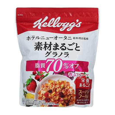 ケロッグ　素材まるごとグラノラ　脂質70％オフ　香るフルーツ　350ｇ