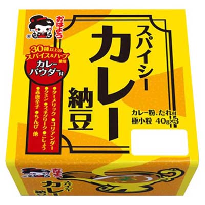 ヤマダ スパイシーカレー納豆3個入