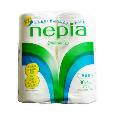 ネピア　プレミアムロール　無香料　ダブル　30ｍ×4ロール