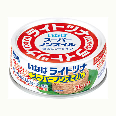 いなばライトツナスーパーノンオイル70g