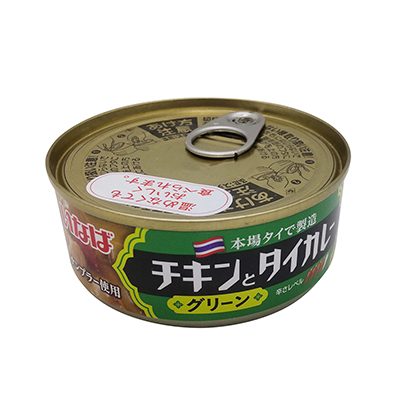 いなば チキンとタイカレーグリーンラベル缶 115g