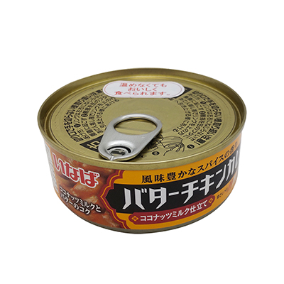 いなば バターチキンカレーラベル缶 115g