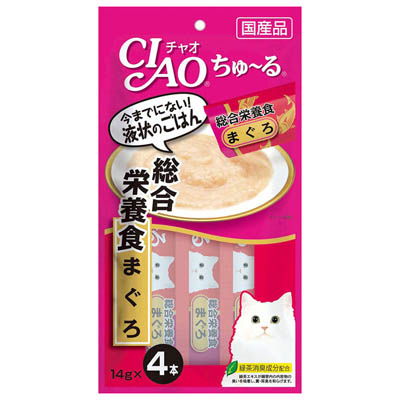 CIAOちゅ~る 総合栄養食 まぐろ 14g×4本