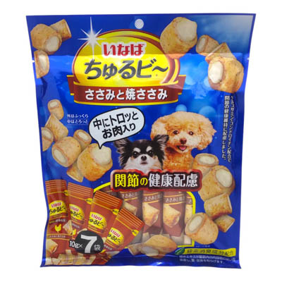 いなば　ちゅるビ～　ささみと焼ささみ　10g×7袋
