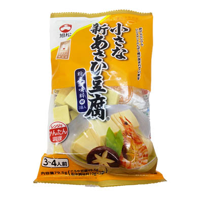 旭松 高野豆腐 小さな新あさひ豆腐 だし付き 79g