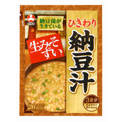 旭松食品 生みそずい ひきわり納豆汁 3食分