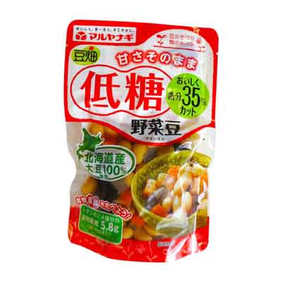 マルヤナギ　豆畑　低糖野菜豆　140ｇ